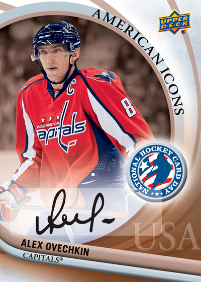 Look for signatures of hockey icon Alex Ovechkin in packs of the National