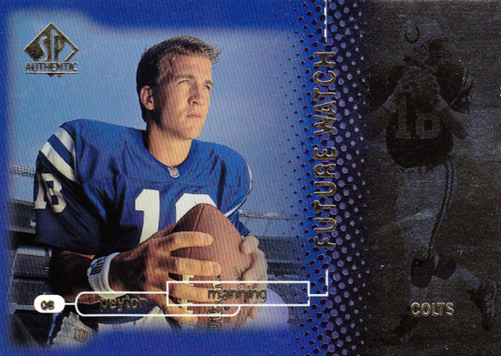 1998-SP-Authentic-Peyton-Manning-Rookie-Card