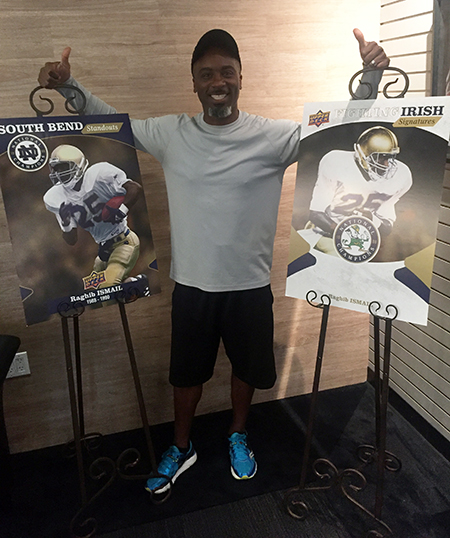 2017-Upper-Deck-1988-Notre-Dame-Champions-Football-Rocket-Ismail-Random-Acts-of-Kindness-Autograph-1