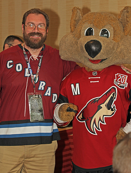 2017-Upper-Deck-Certified-Diamond-Conference-NHL-NHLPA-Lunch-Howler-Mike-Fruitman-Stadium