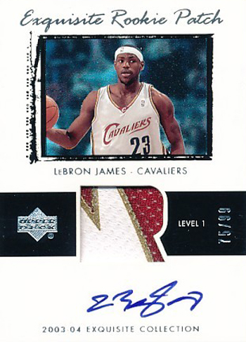 Autographed Miami Heat LeBron James Upper Deck Finals Patch Jersey