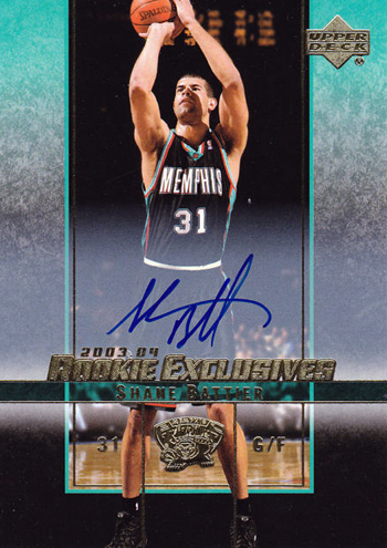2003/04 Memphis Grizzlies autographed basketball