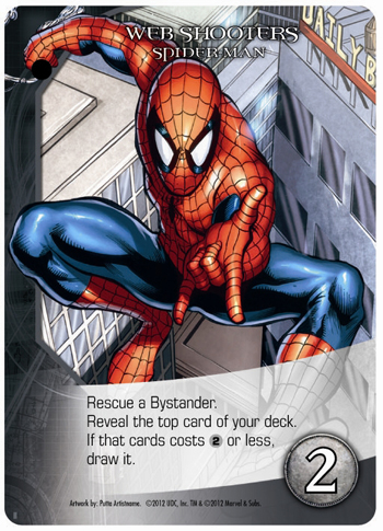 Spider man card