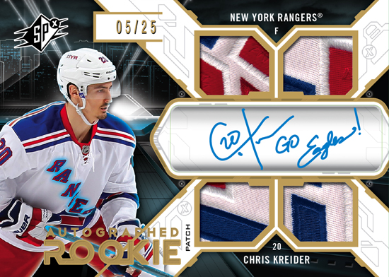 Chris Kreider New York Rangers Hockey NHL Original Autographed Items for  sale