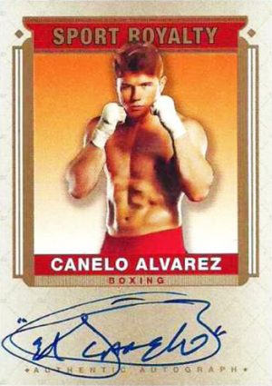 Canelo Alvarez Autograph Boxing Trading Cards Available from Upper Deck ...