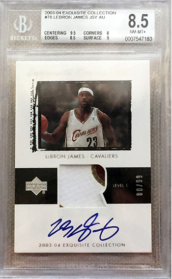 Cavaliers LeBron James 2003-04 Rookie Of The Year Framed