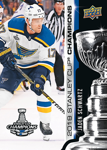 2019-20 Upper Deck NHL St. Louis Blues Various Trading Cards