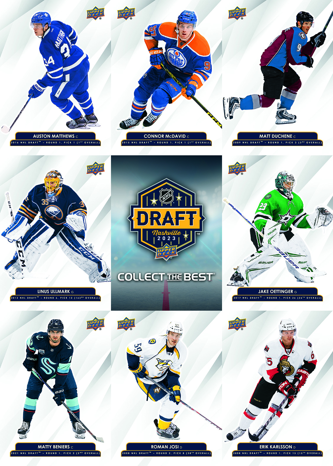 From Riffs to Rinks: Upper Deck NHL Draft Heads to Music City!