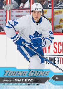 Auston Matthews Young Guns Trading Card