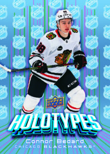 2024-25 Upper Deck Series One - Connor Bedard Holotypes Trading Card