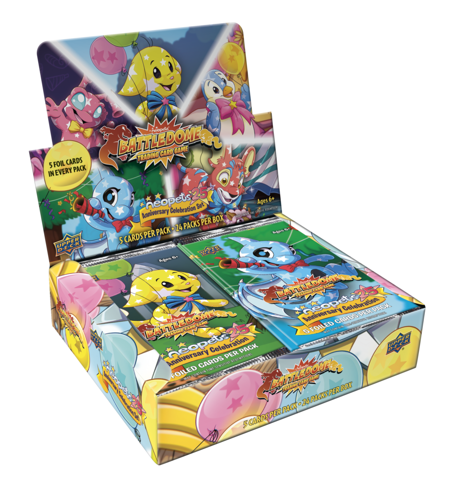 Neopets 25th Anniversary Booster Box Breakdown | Neopets Battledome TCG ...